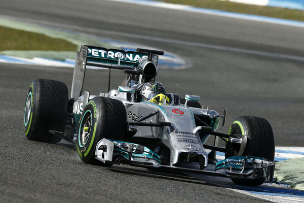 Nico Rosberg en Jerez