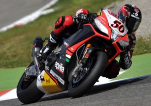 Guintoli, primer lider del Campeonato de Superbikes 2014