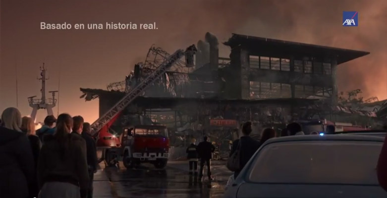 Axa lanza la campaña «Born to protect» con un protagonista español