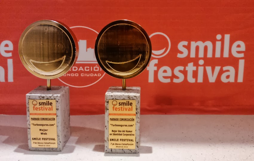 Parnaso logra con Turboseguros.com los premios a la mejor web e identidad corporativa del Festival Europeo de Publicidad Smile Festival